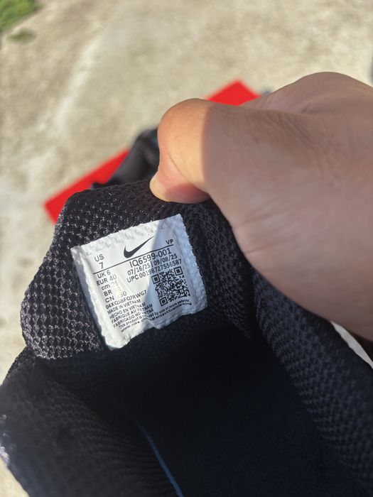 Nike shox TL pretas e azuis