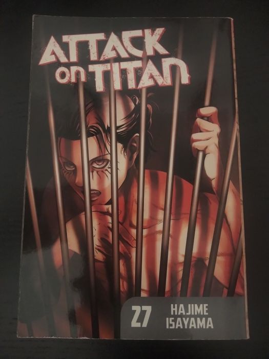 Mangá 'Attack on Titan' Vols. 24, 25 e 27
