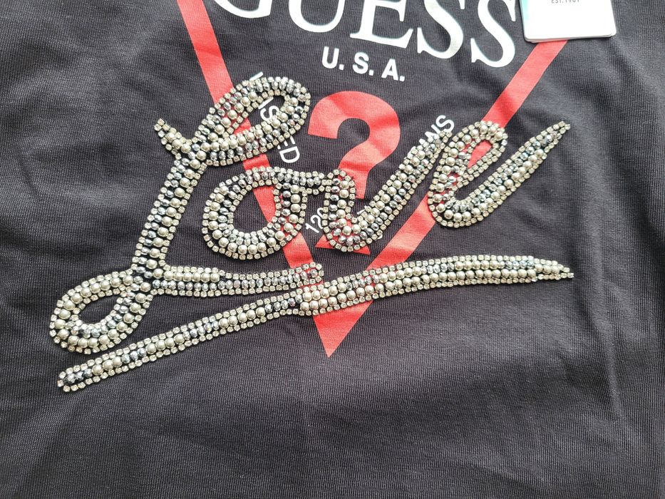 Longsleeve damski Guess S oryginalny