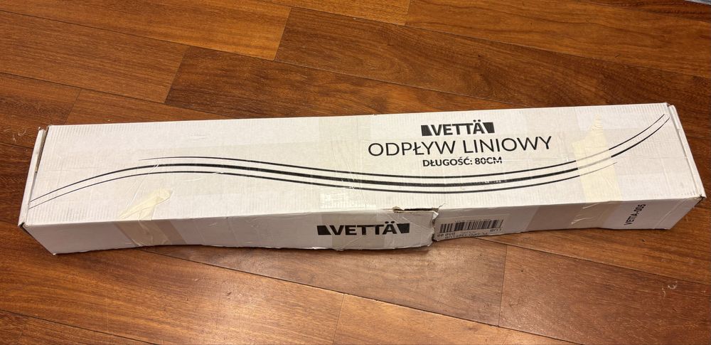 Odplyw liniowy Vetta 80cm nowy