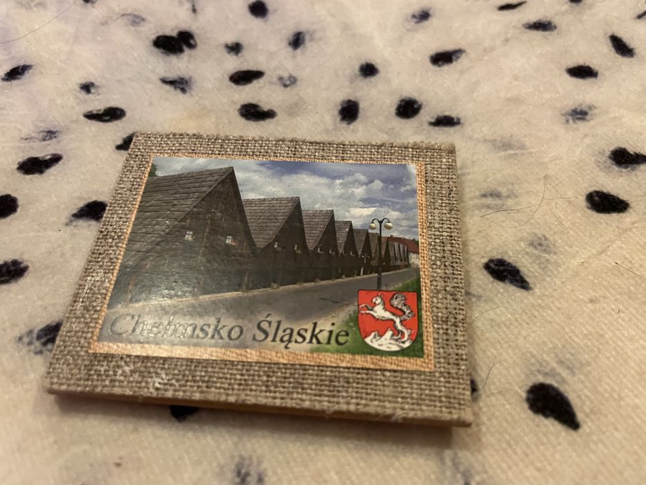 Magnes na lodowke Chełmsko Śląskie domki tkaczy