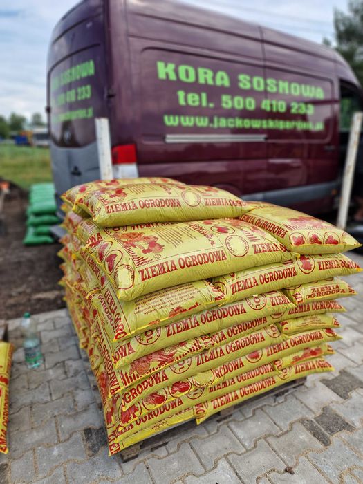 Ziemia Ogrodowa Opole Podłoże Torf Obornik Bydlęcy Worek 50L DOSTAWA GRATIS