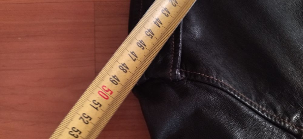 Кожаная куртка пилот