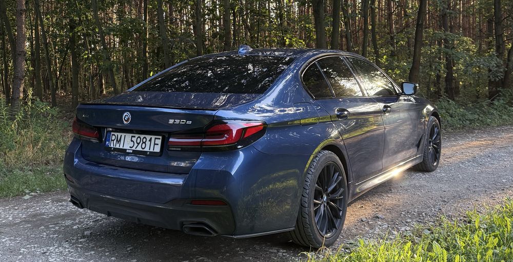 BMW G30 530e xDrive | 2021 | 292 KM | M Pakiet | Salon Polska