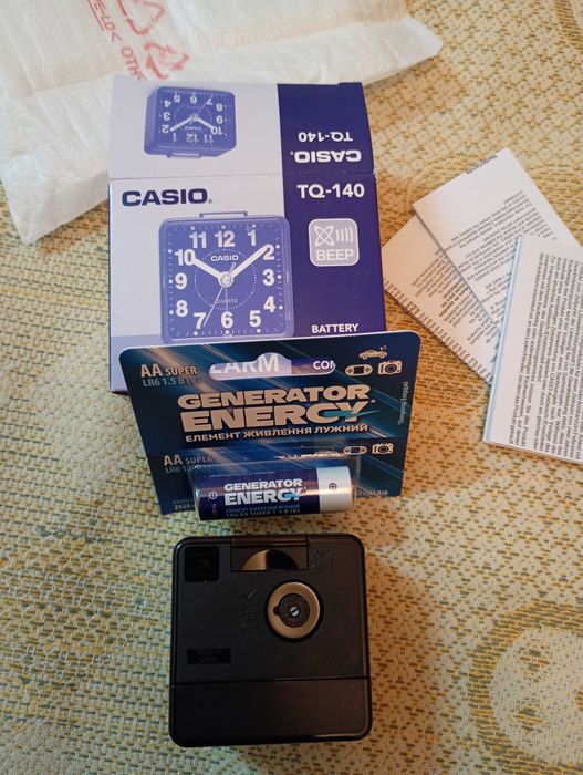 Продам часы будильник  Casio tq-140