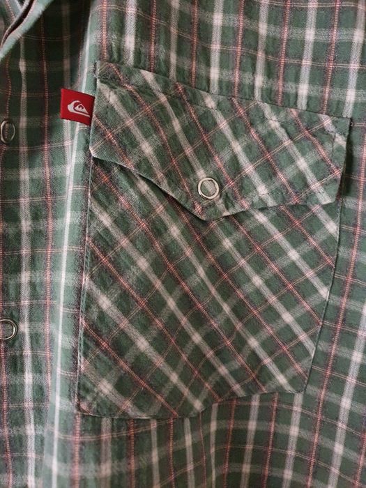 Camisa Quiksilver de manga curta