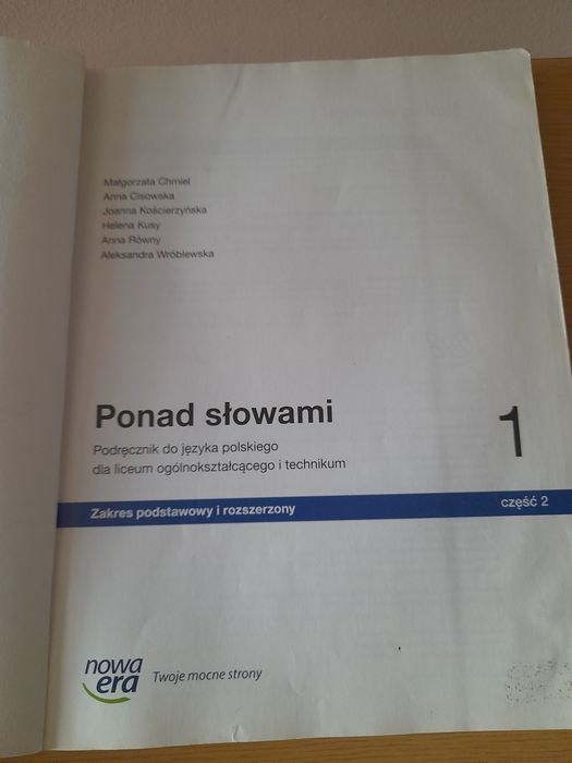 Język Polski kl.1 technikum
