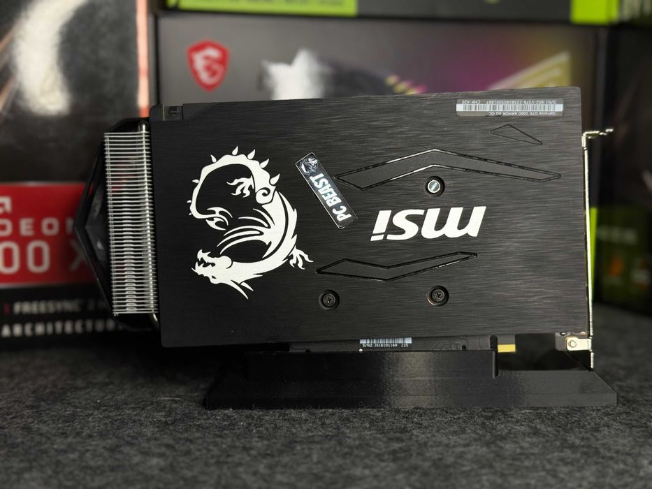 MSI GTX 1660 ARMOR OC 6GB GDDR5 | МАГАЗИН | Гарантія 90 днів