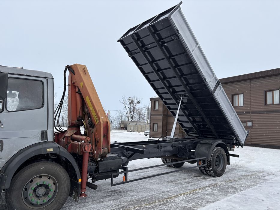 Самоскид самосвал кран маніпулятор під ключ переобладнання