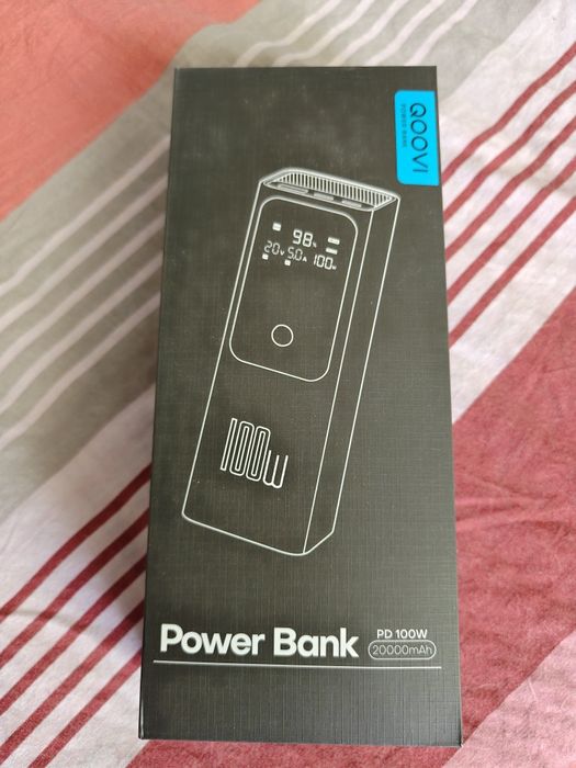 Павербанк QOOVI 100w 20000mAh