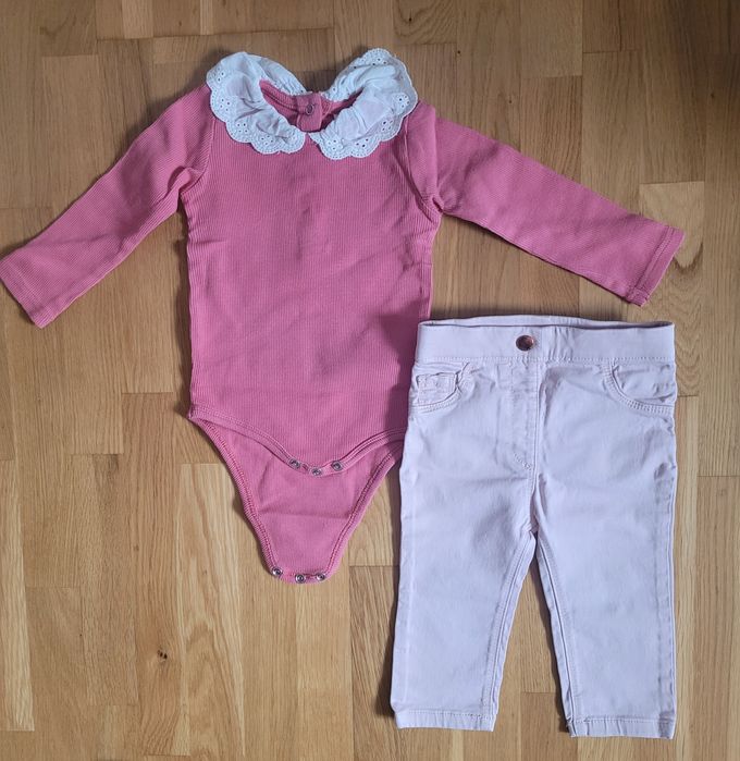 Śliczny komplecik dla dziewczynki 74 So Cute
