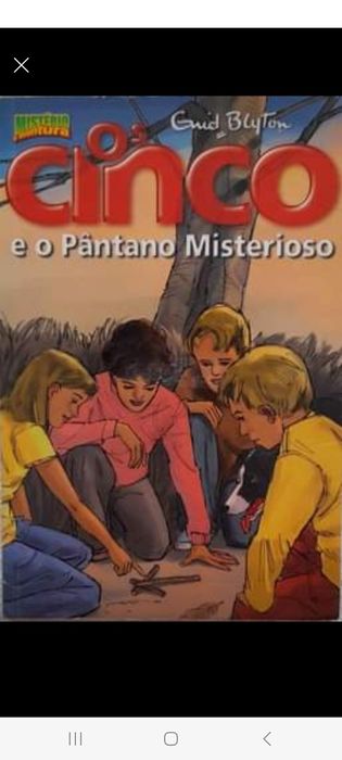 Livros OS CINCO para desocupar