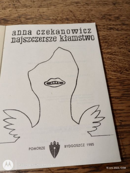 Najszczersze kłamstwo. Anna Czekanowicz