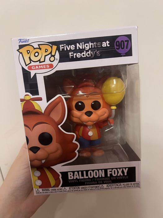 Baloon foxy funko pop FNAF фоксі фанко поп