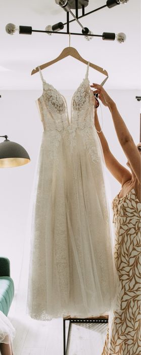 Suknia ślubna Joanna Rosa + gratis 3 m welon