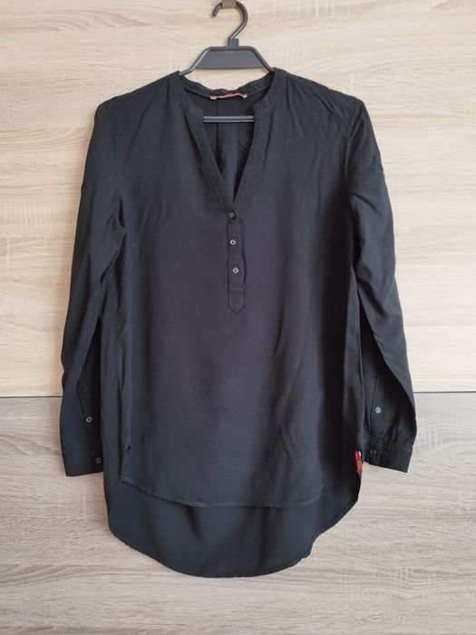 Esprit zwiewna bluzka koszulowa M