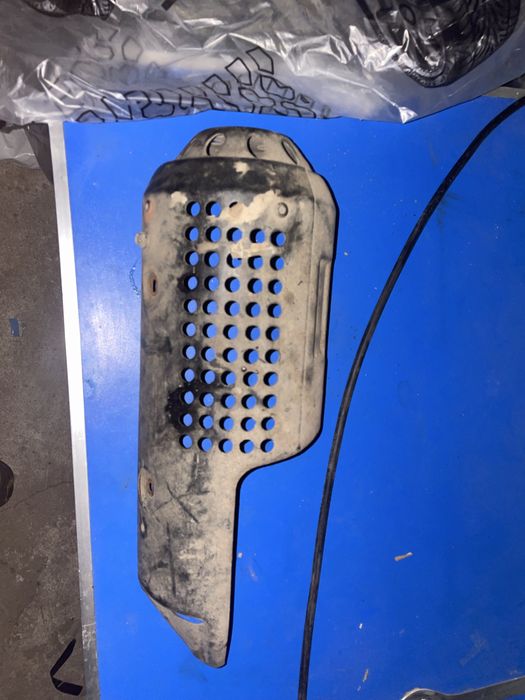 Защита для выхлопной трубы хонда дио 34-35