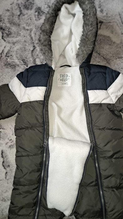 Зимовий комбінезон на хлопчика 12-18 місяців