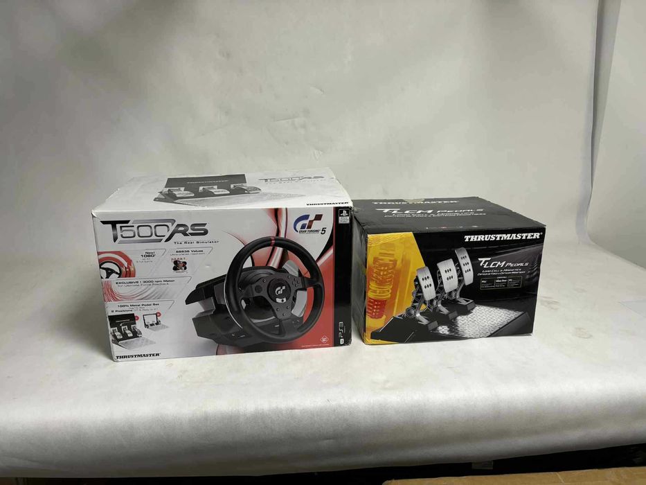 Thrustmaster T500RS + pedały Thrustmaster TLCM kierownica Sparco