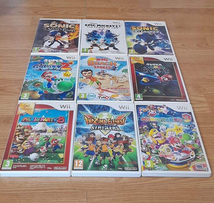 Jogos Nintendo Wii (PROMOÇÃO Wii/Wii U)
