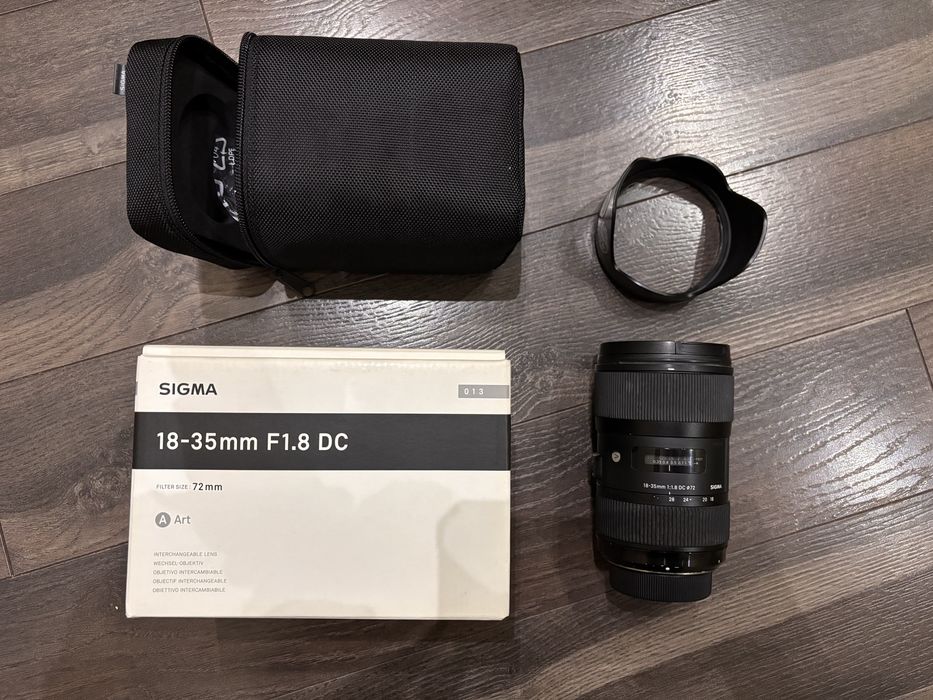 Об'єктив Sigma AF 18-35mm f/1.8 DC HSM (Nikon)