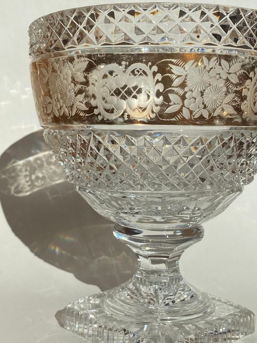 Centro de mesa cristal Bohemia