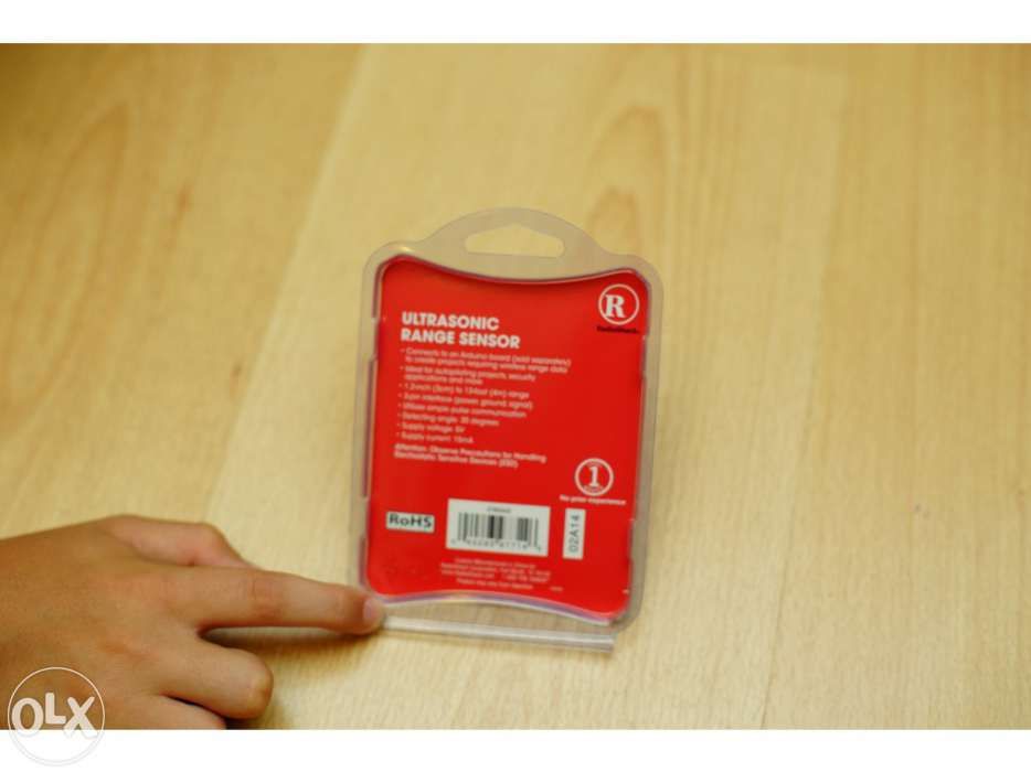 Ultrasonic sensor modelo 0342 digital radioshack
