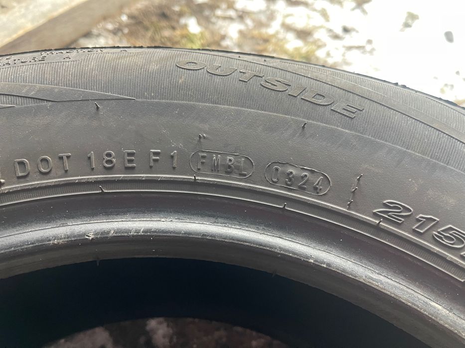 Шини.   215/60/16