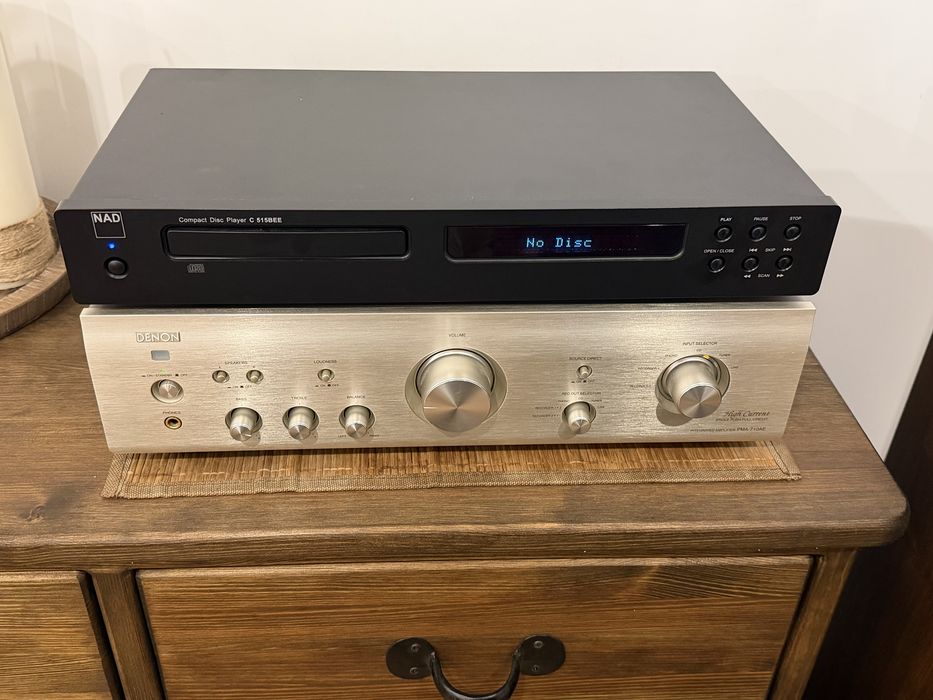 Denon PMA 710AE i oryginalny pilot