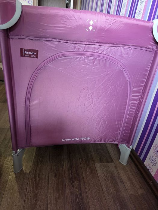 Дитячий манеж-ліжко Carrello Piccolo+ (Orchid Purple) у чудовому стані