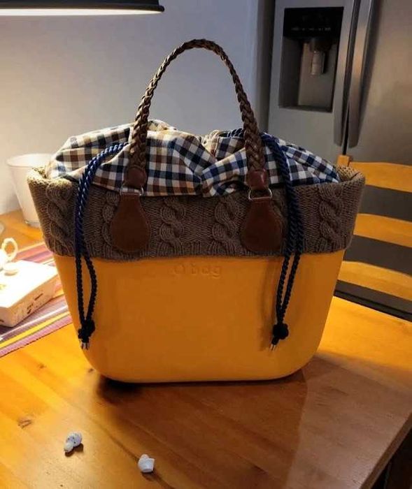 Szara opaska do torebki OBAG