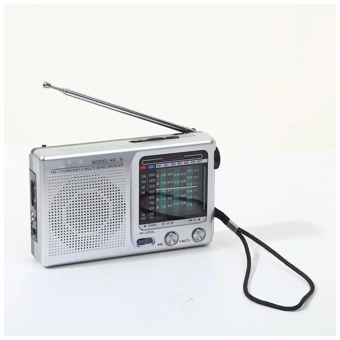 Rádio Portátil a Pilhas KK-9