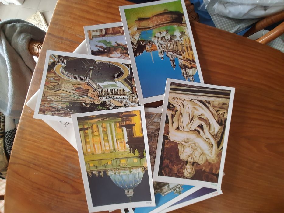20 postais de Roma