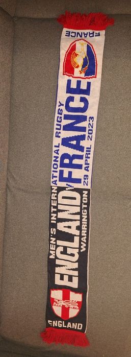szalik piłkarski Rugby International England&France