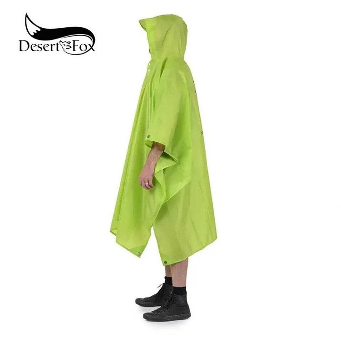 Пончо - тент DesertFox PU3000MM 230г || Naturehike Turbat плащ дощовик