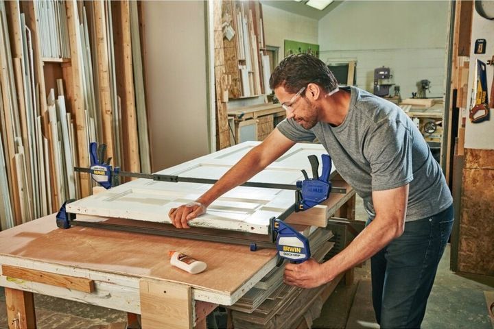 Ścisk Stolarski Rozpieracz 900mm Quick-grip Irwin