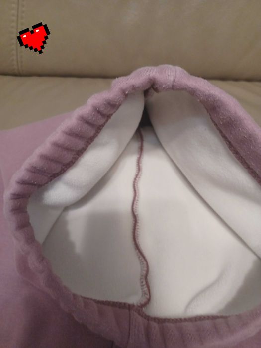 Śliczne ciepłe leginsy