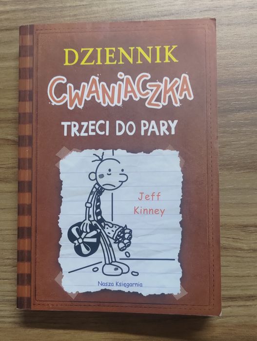 Książka Dziennik Cwaniaczka "Trzeci do pary"