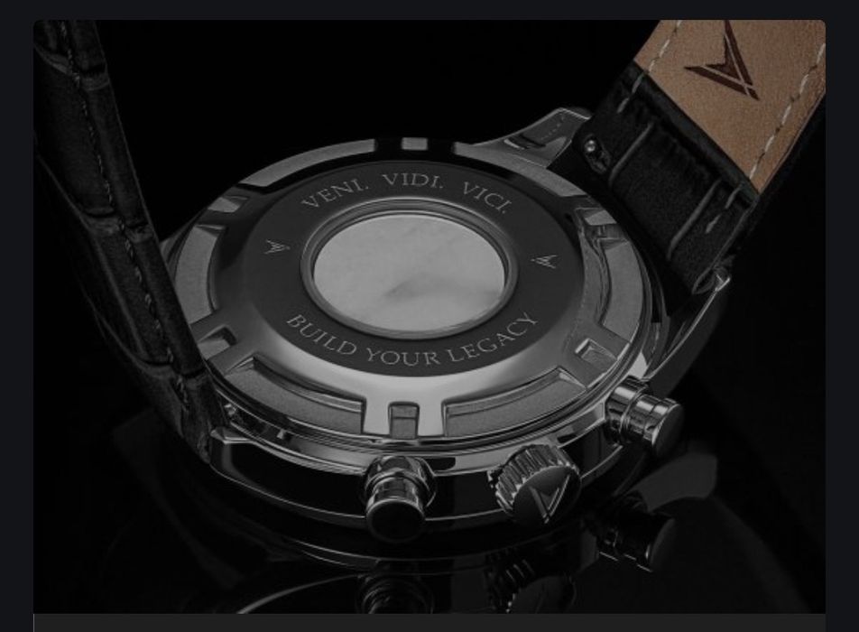 Годинник Vincero Chrono S Matte Black Bla-Bla-S11