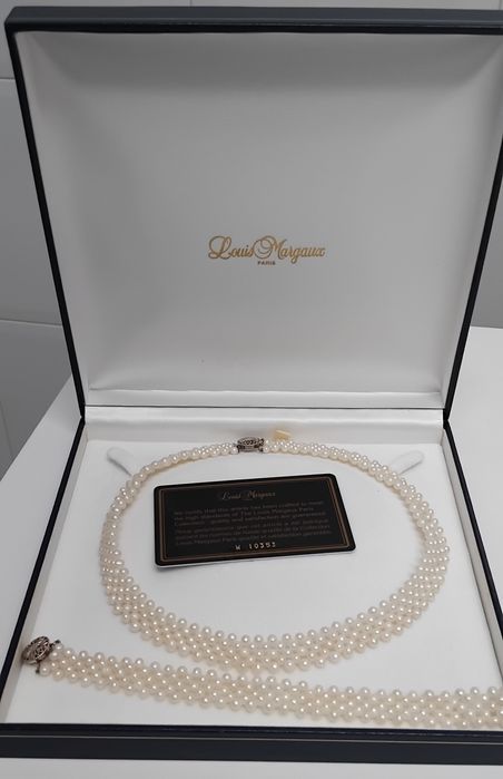 Colar e Pulseira de Pérolas