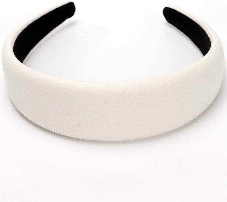 3x Skórzana twarda opaska na głowę, szeroka opaska dla Kobiet LONEEDY