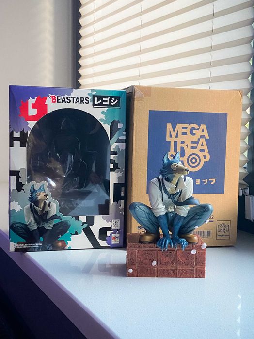 MegaHouse BEASTARS LEGOSHI 160mm PVC pierwszy rzut. JAK NOWA