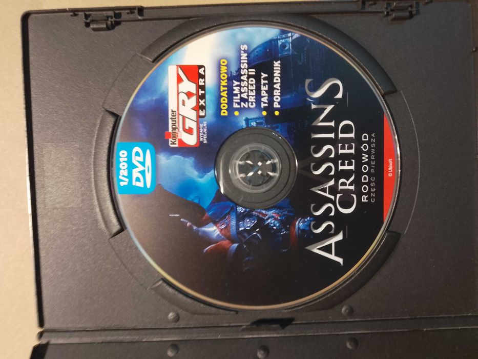 Assassin's Creed Rodowód PL część pierwsza film płyta DVD