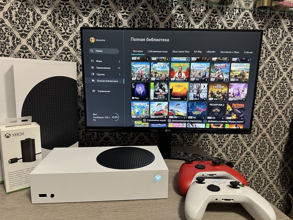 Ігрова приставка Xbox Series S +500 ІГОР