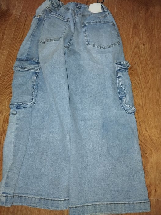 Spodnie jeans dzeony dla dziewczynki