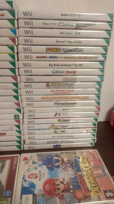 Nintendo Wii gry.