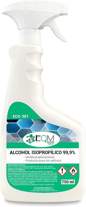 Álcool Isopropílico (Isopropanol) para Limpeza de 500ml.