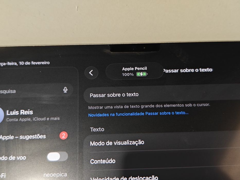IPad pro 12'9  5 geração c/ Apple Pen