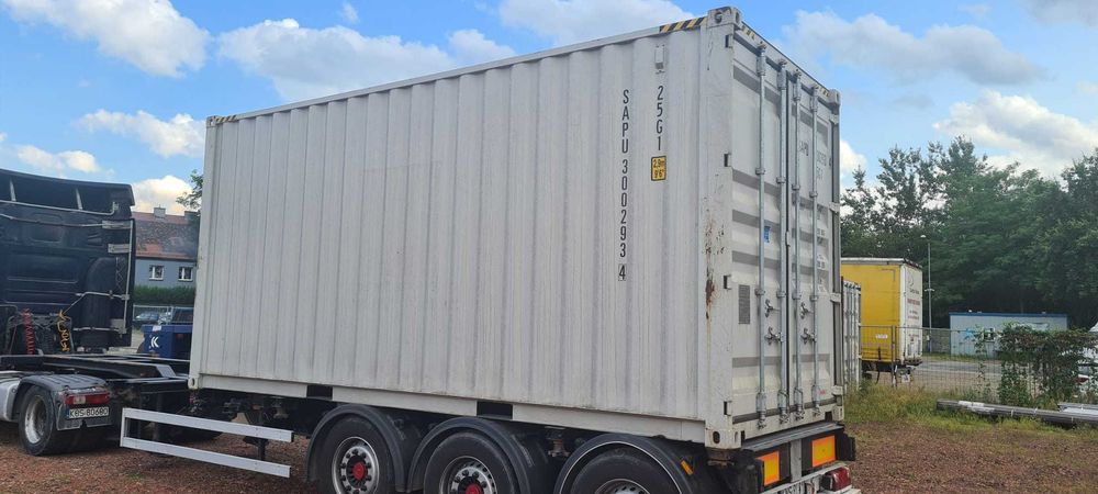 Kontener morski magazynowy 20 HC OneWay | Podwyższane | Różne kolory |