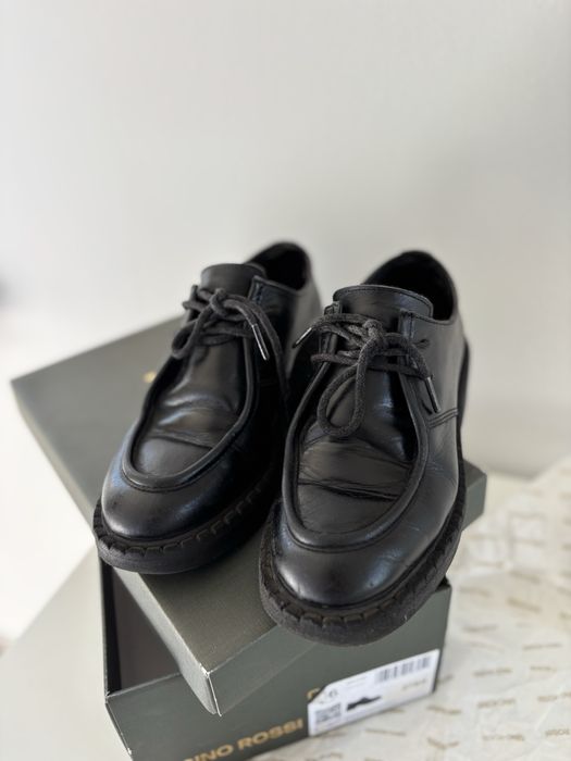 Loafersy skórzene